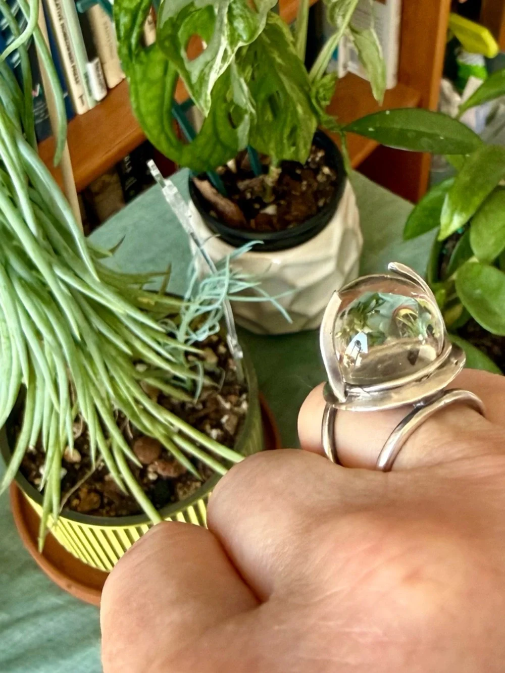 Acid Queen Crystal Divination Ring, US 6.5 - Picture 3 of 11